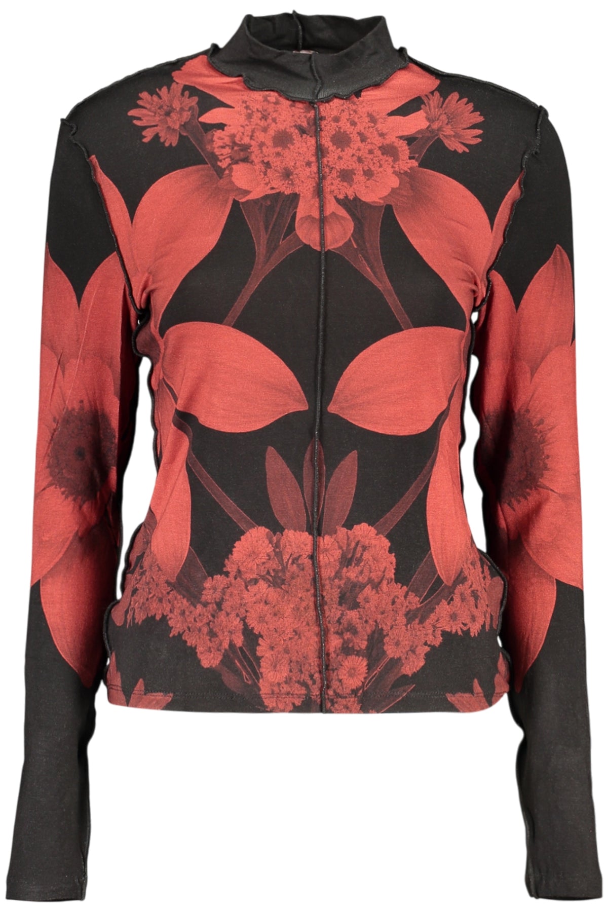 DESIGUAL WOMEN'S BLACK SWEATER
