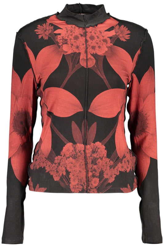 DESIGUAL WOMEN'S BLACK SWEATER