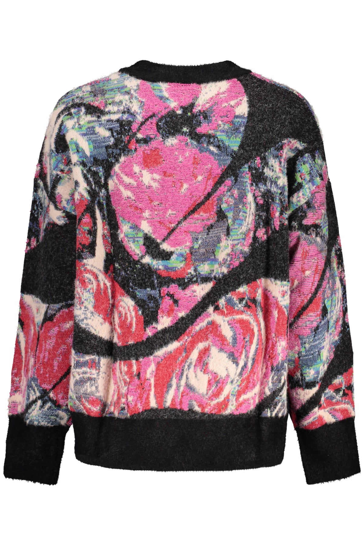 PULL NOIR POUR FEMME DESIGUAL