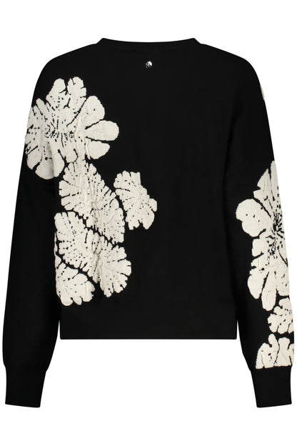 PULL NOIR POUR FEMME DESIGUAL