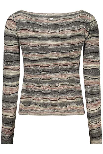 PULL NOIR POUR FEMME DESIGUAL