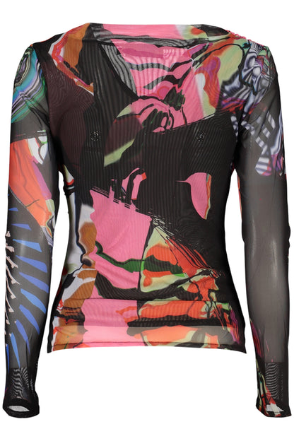 DESIGUAL WOMEN'S BLACK SWEATER