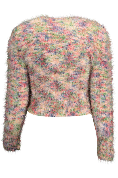 DESIGUAL PINK WOMAN SWEATER