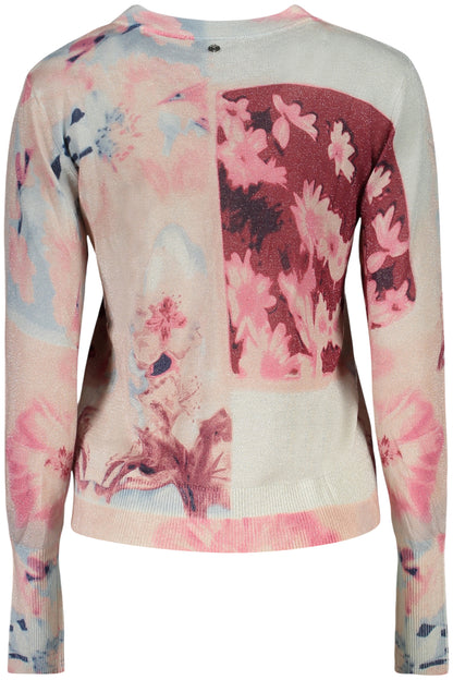 DESIGUAL WOMEN'S PINK SWEATER
