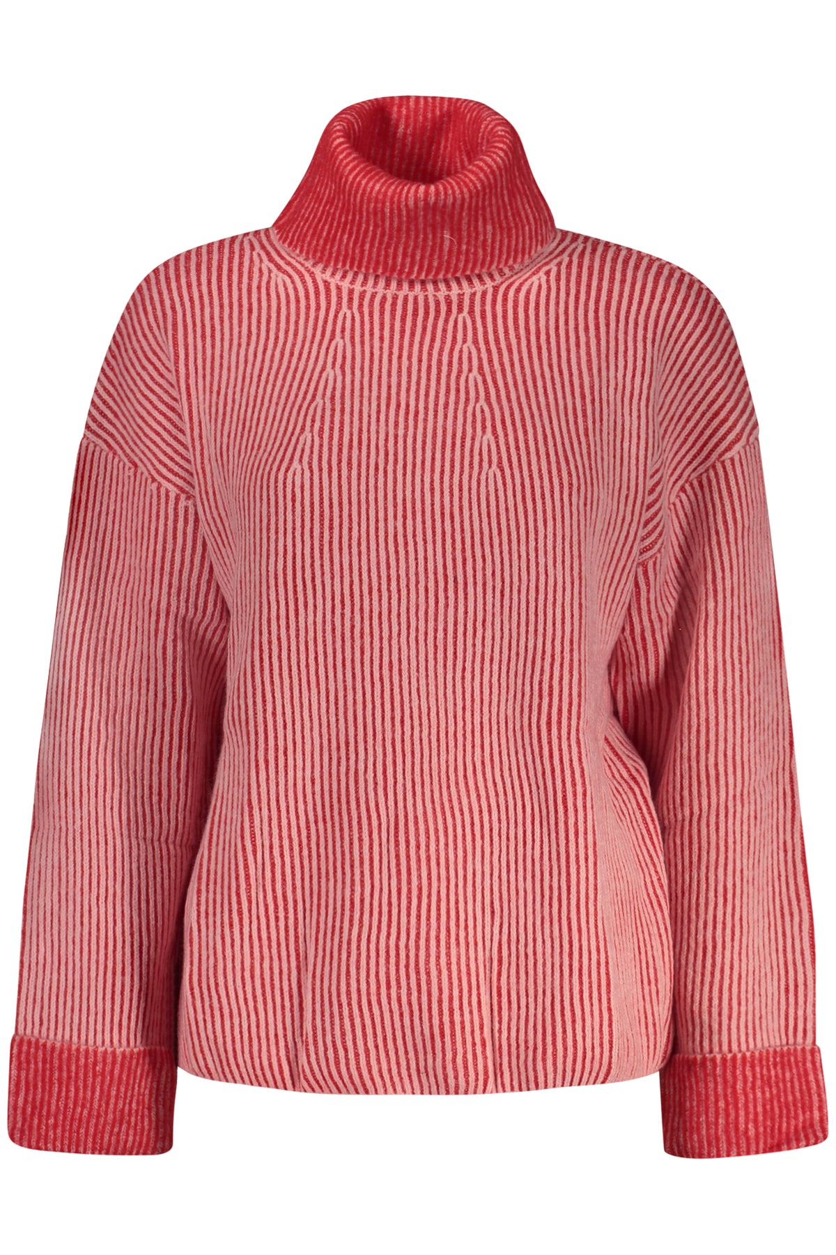 PULL ROUGE POUR FEMME DESIGUAL