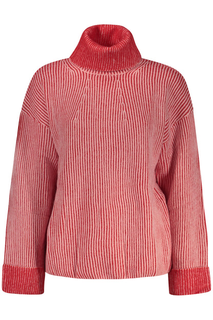 PULL ROUGE POUR FEMME DESIGUAL