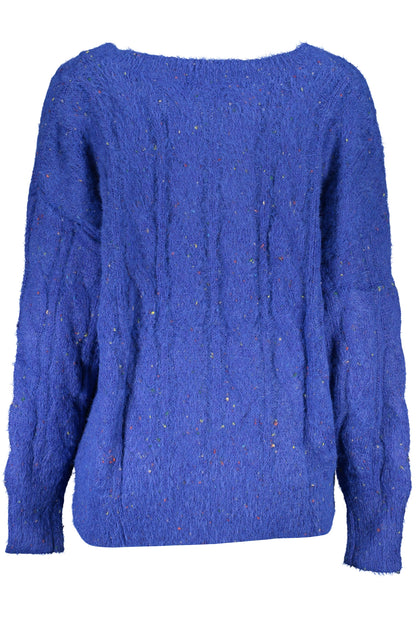 DESIGUAL BLUE WOMEN'S SWEATER