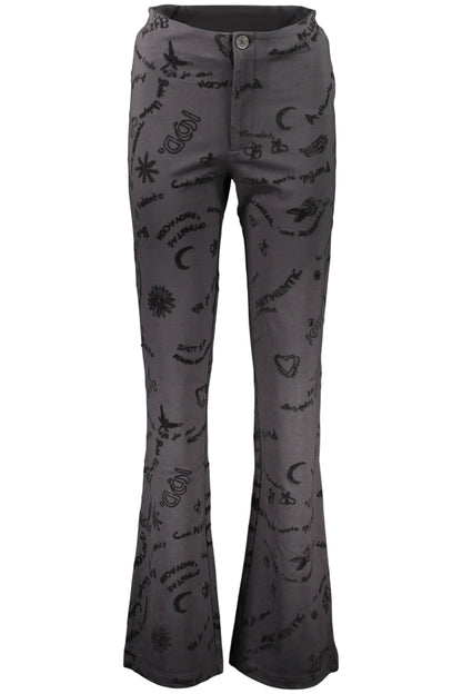 PANTALON NOIR POUR FEMME DESIGUAL