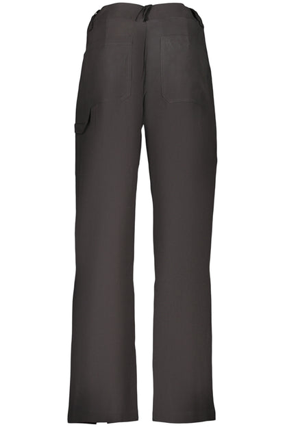 DESIGUAL WOMEN'S BLACK TROUSERS