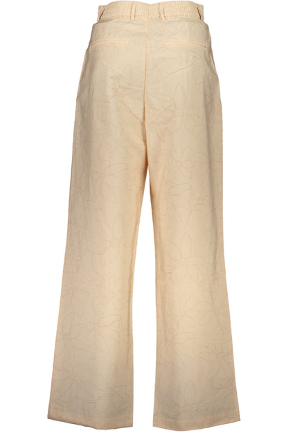 DESIGUAL PINK WOMEN'S TROUSERS