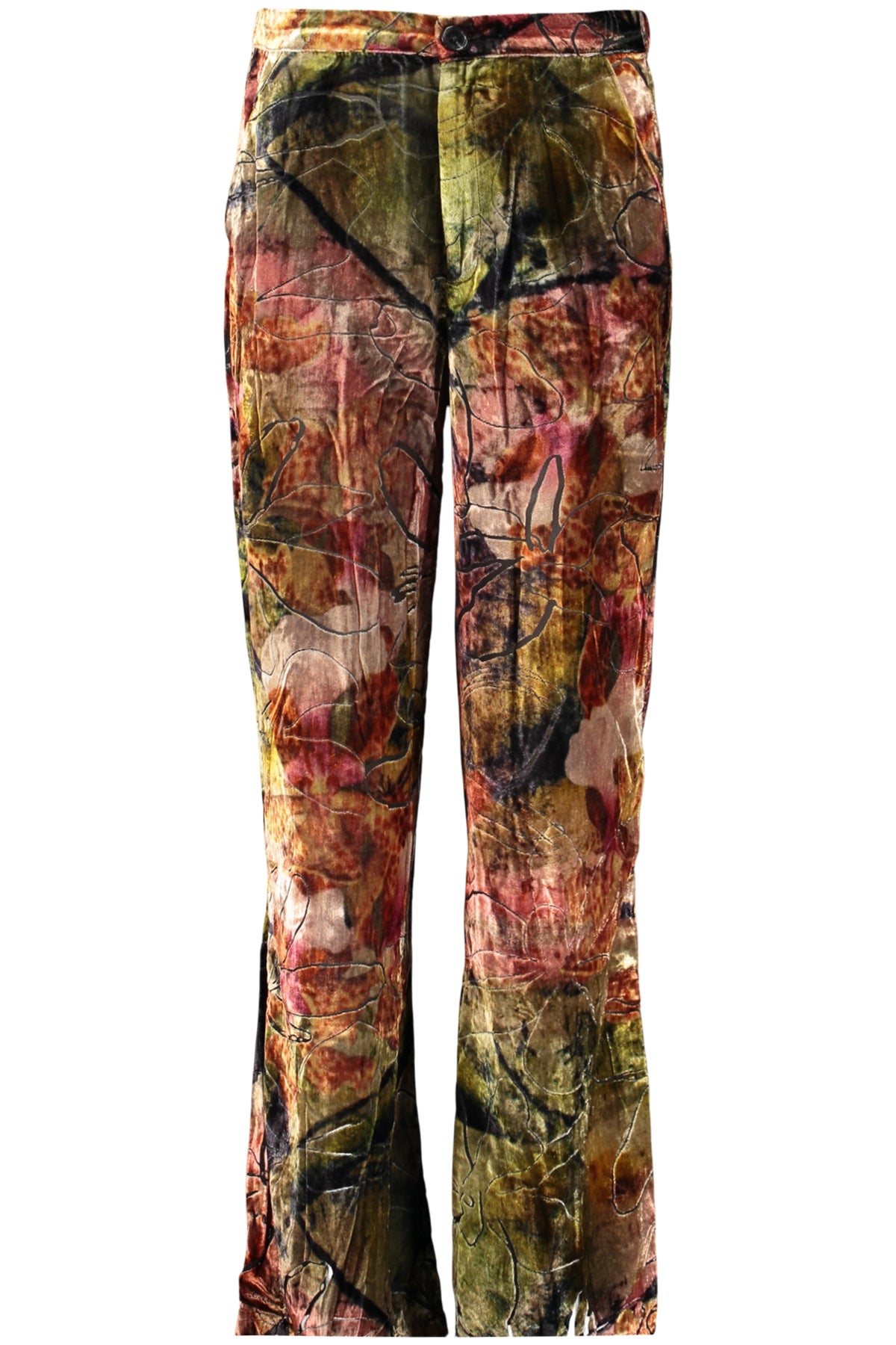 PANTALON VERT POUR FEMME DESIGUAL
