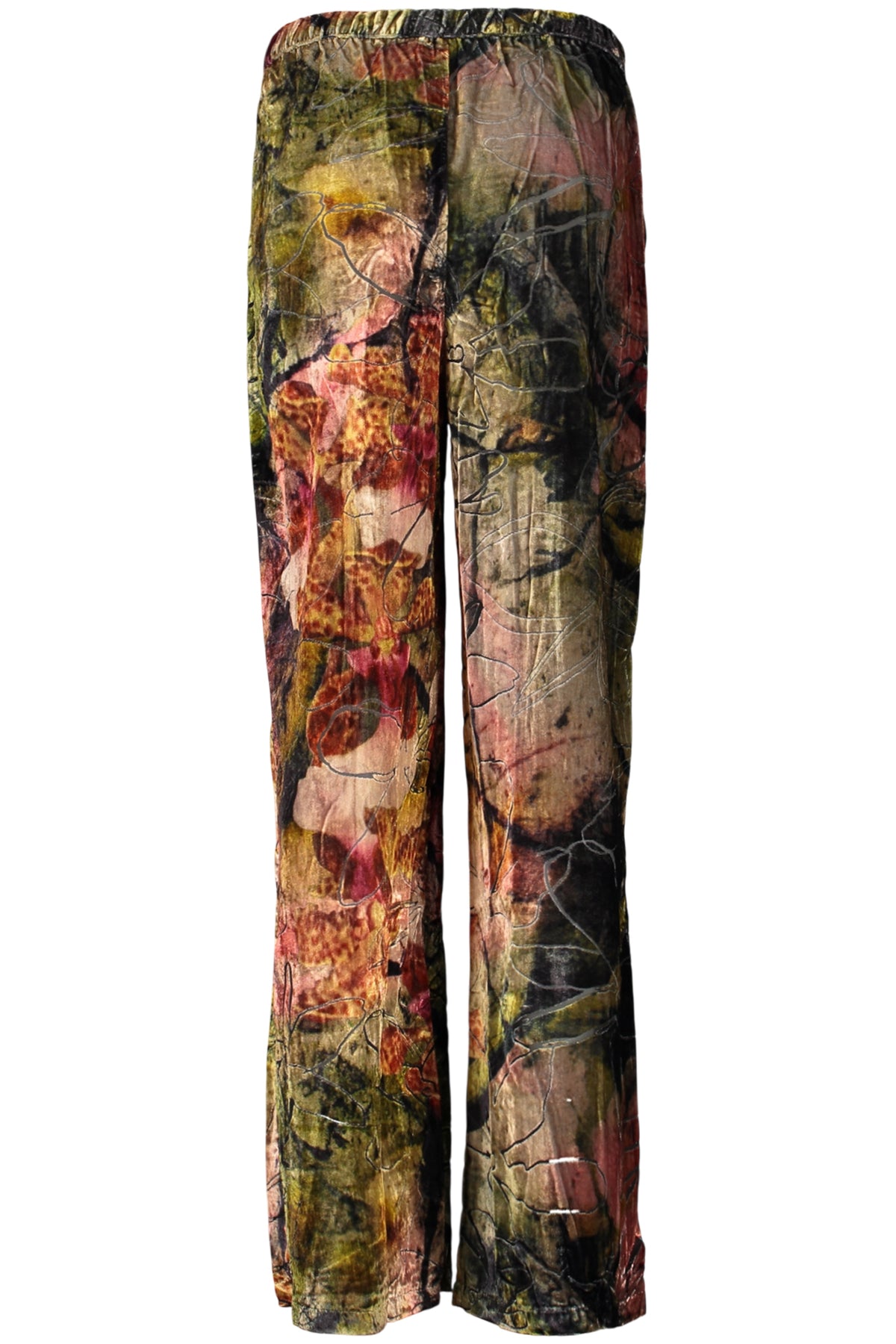 PANTALON VERT POUR FEMME DESIGUAL