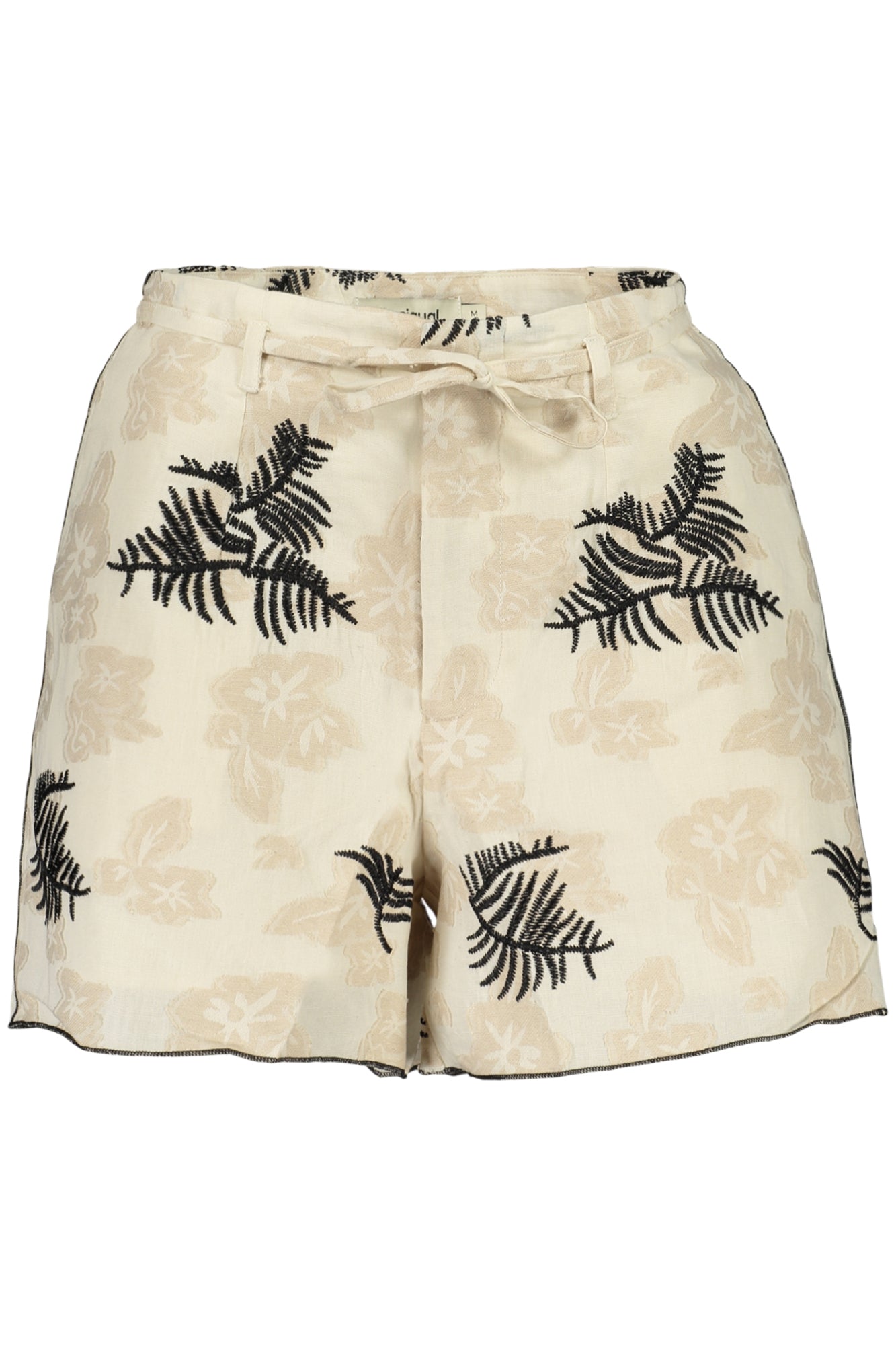 DESIGUAL WOMEN'S BEIGE SHORTS