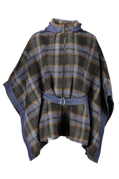 DESIGUAL PONCHO WOMEN'S BLUE