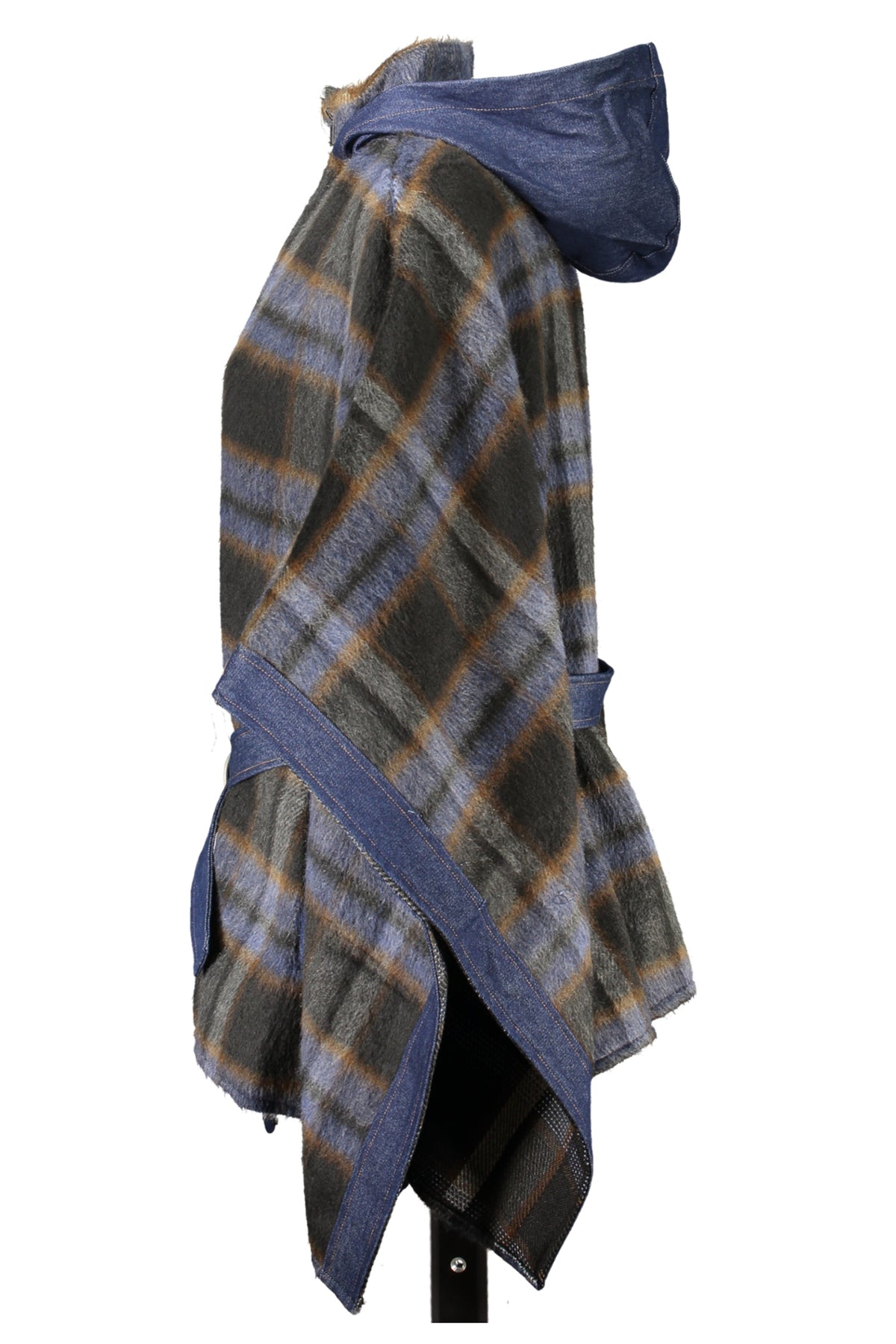 DESIGUAL PONCHO WOMEN'S BLUE