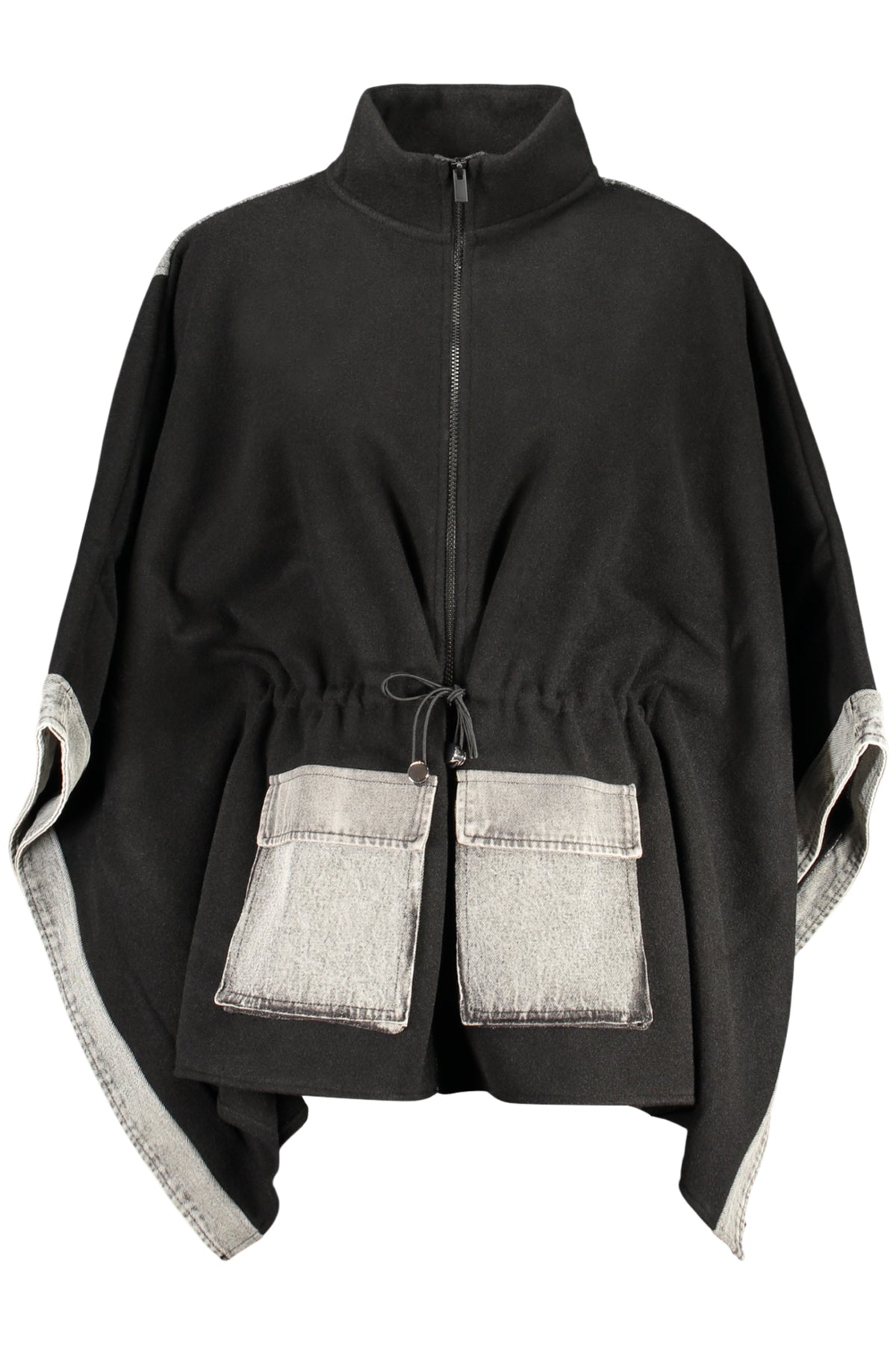 Poncho noir pour femme DESIGUAL