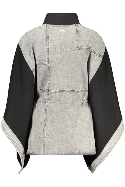 Poncho noir pour femme DESIGUAL