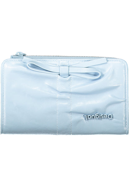 DESIGUAL WOMEN'S BLUE WALLET