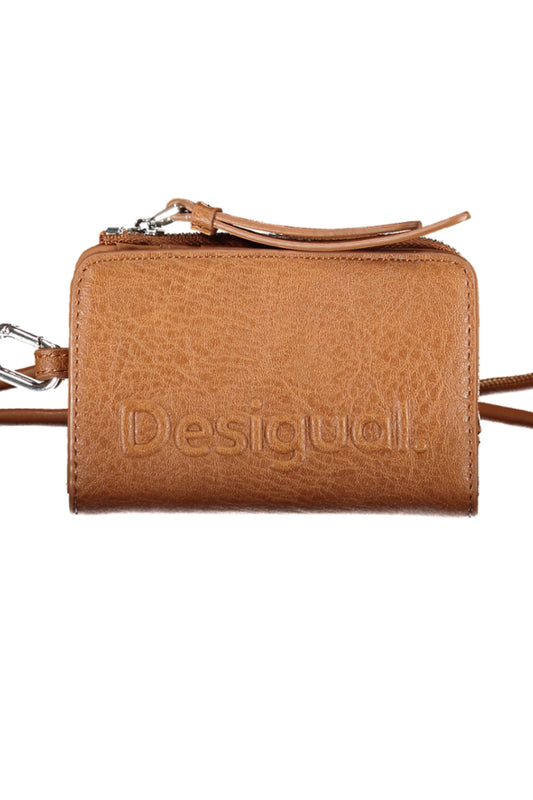 DESIGUAL WOMEN'S WALLET BROWN