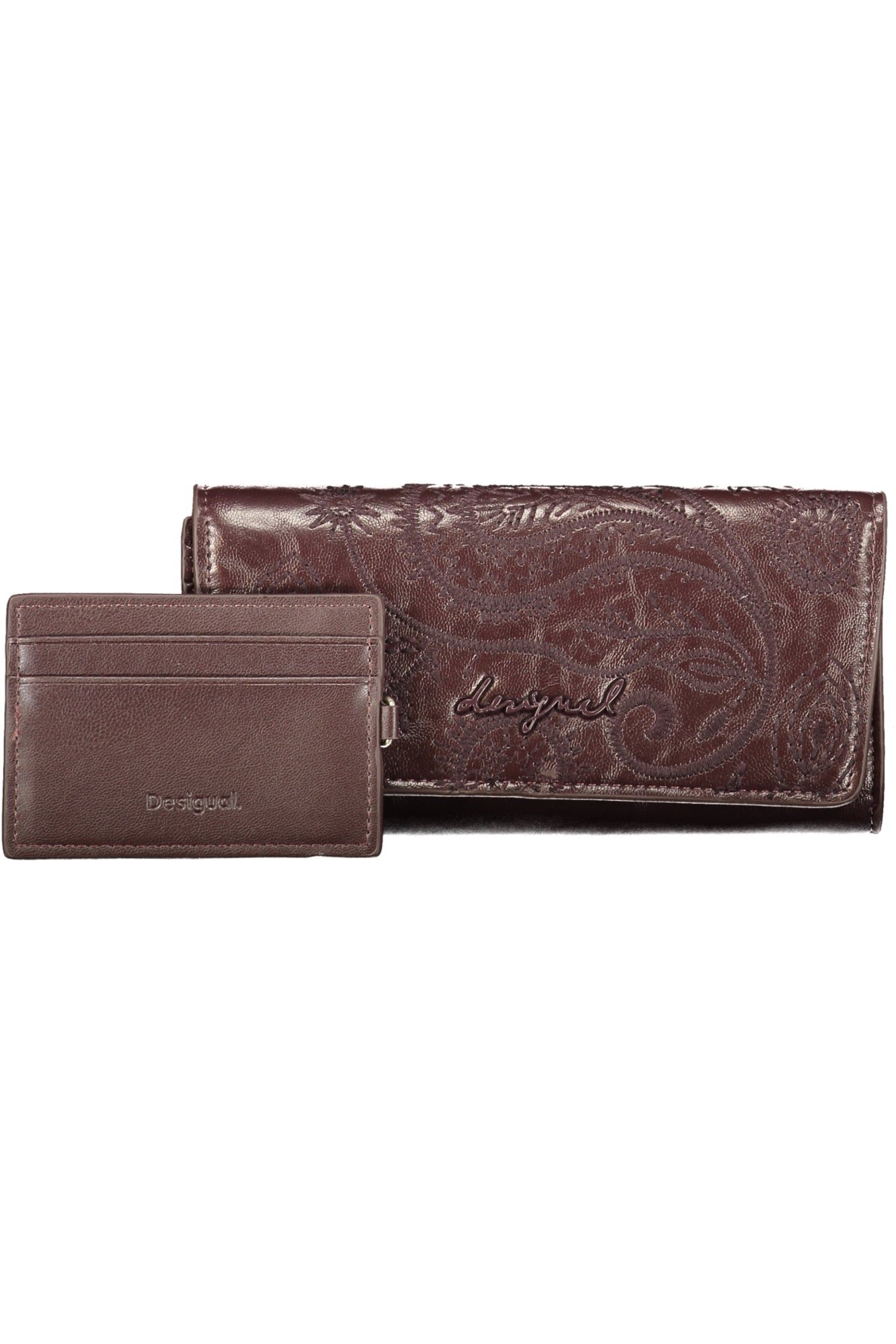 DESIGUAL WOMEN'S BROWN WALLET