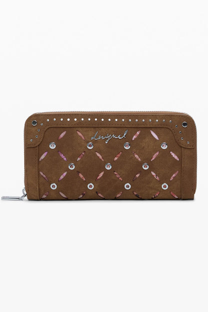 DESIGUAL WOMEN'S BROWN WALLET