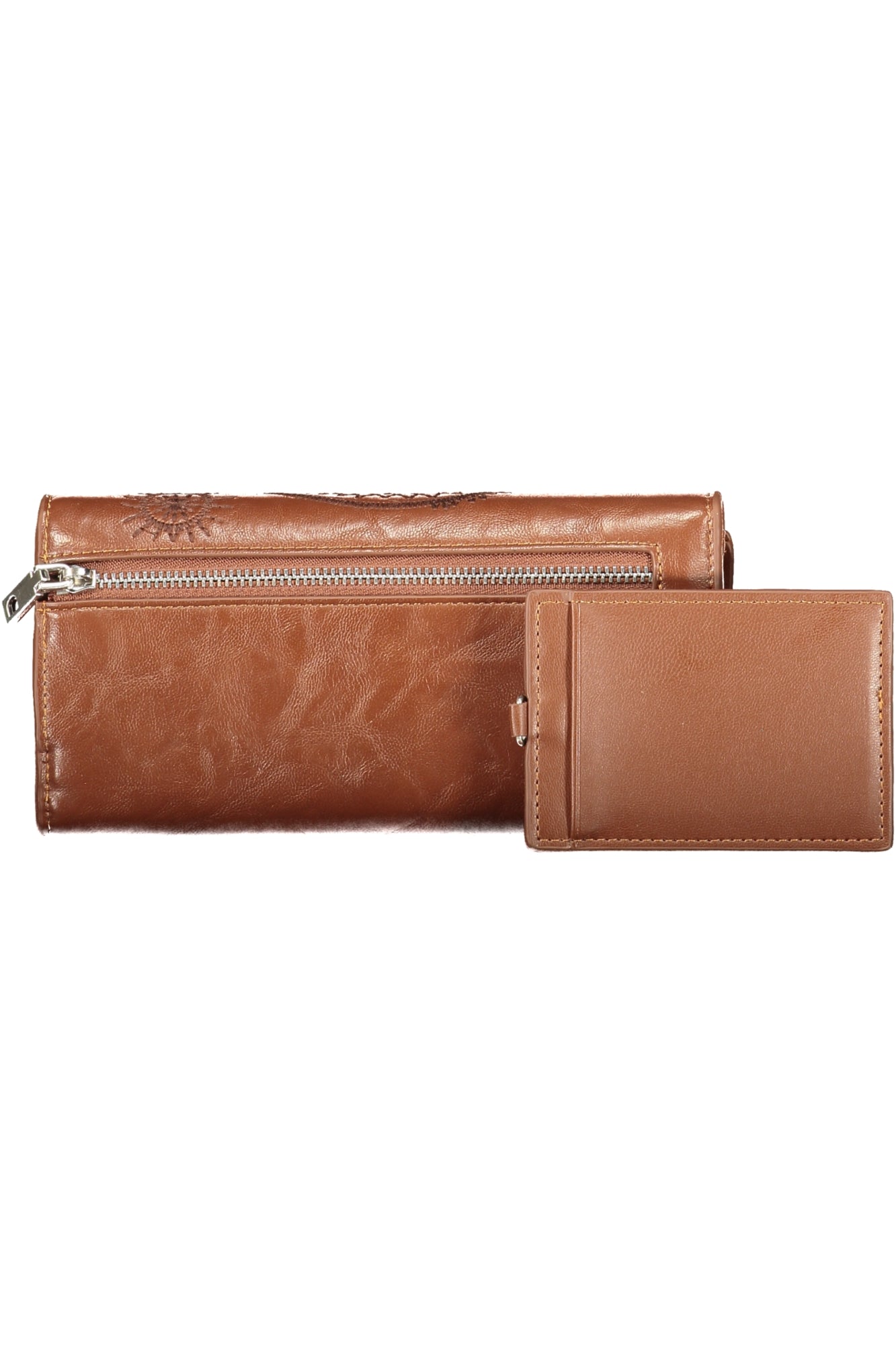 DESIGUAL WOMEN'S BROWN WALLET