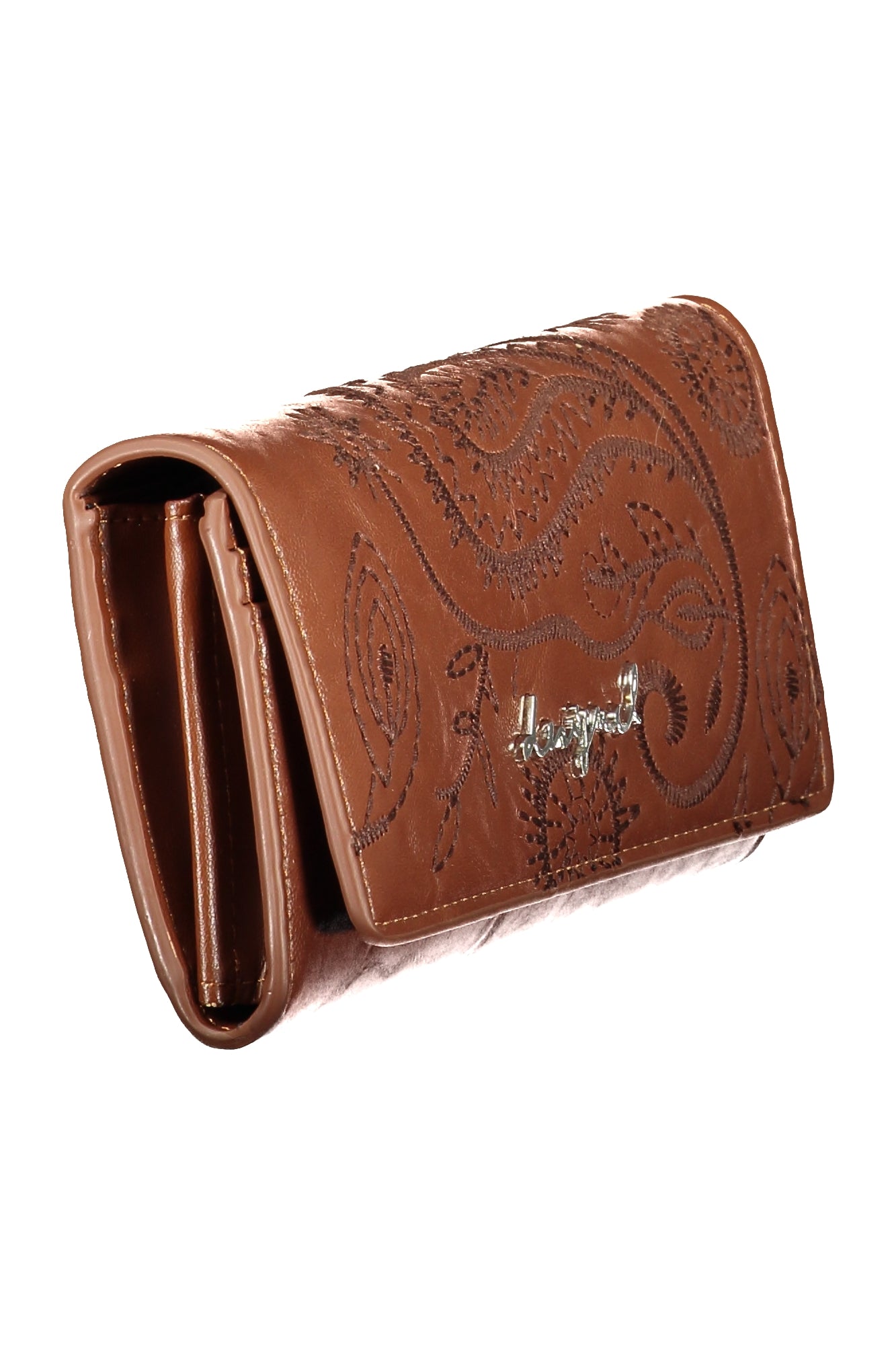 DESIGUAL WOMEN'S BROWN WALLET