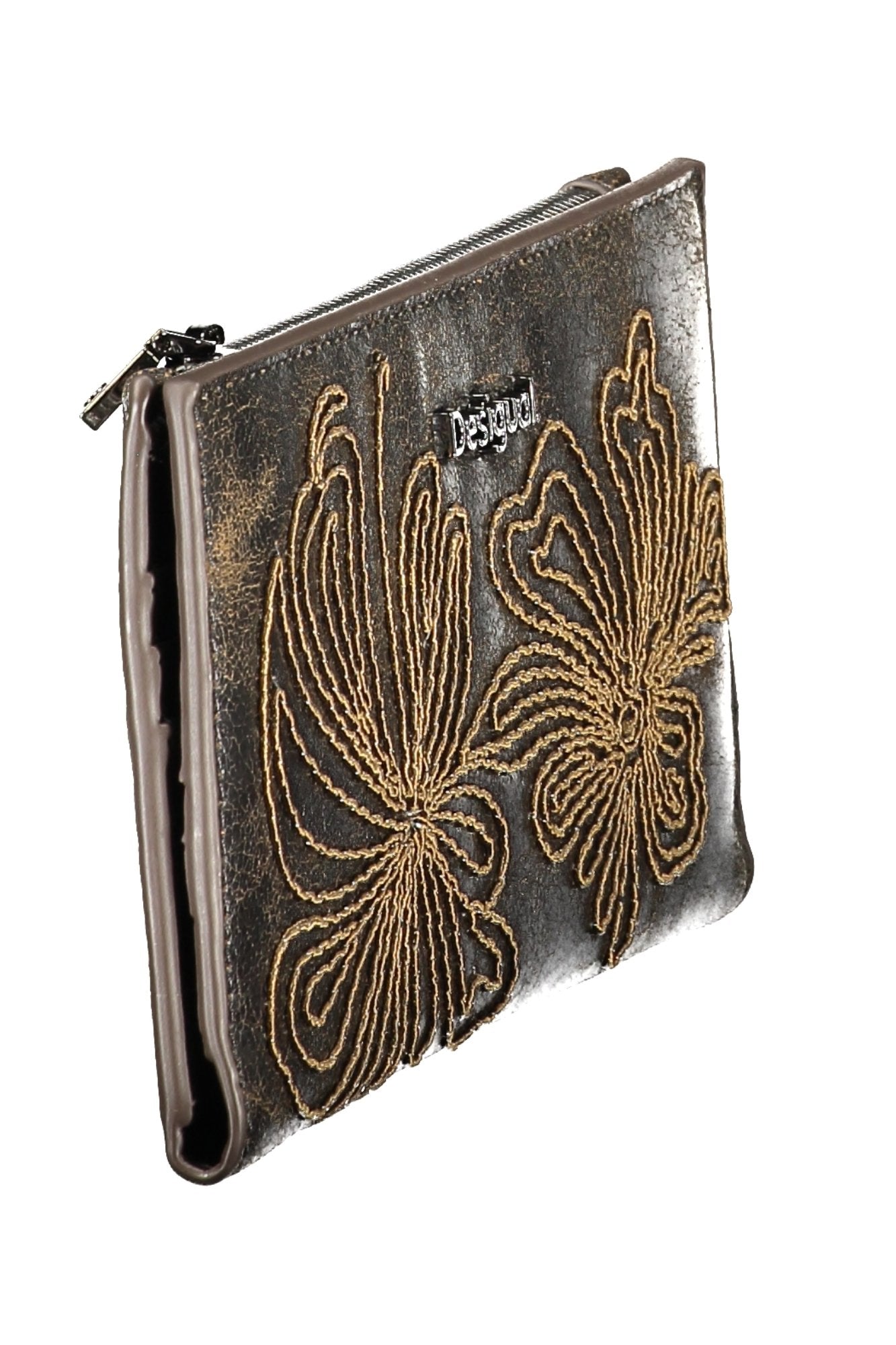 DESIGUAL WOMEN'S BROWN WALLET