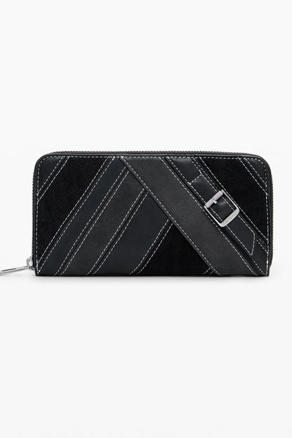 DESIGUAL WOMEN'S BLACK WALLET