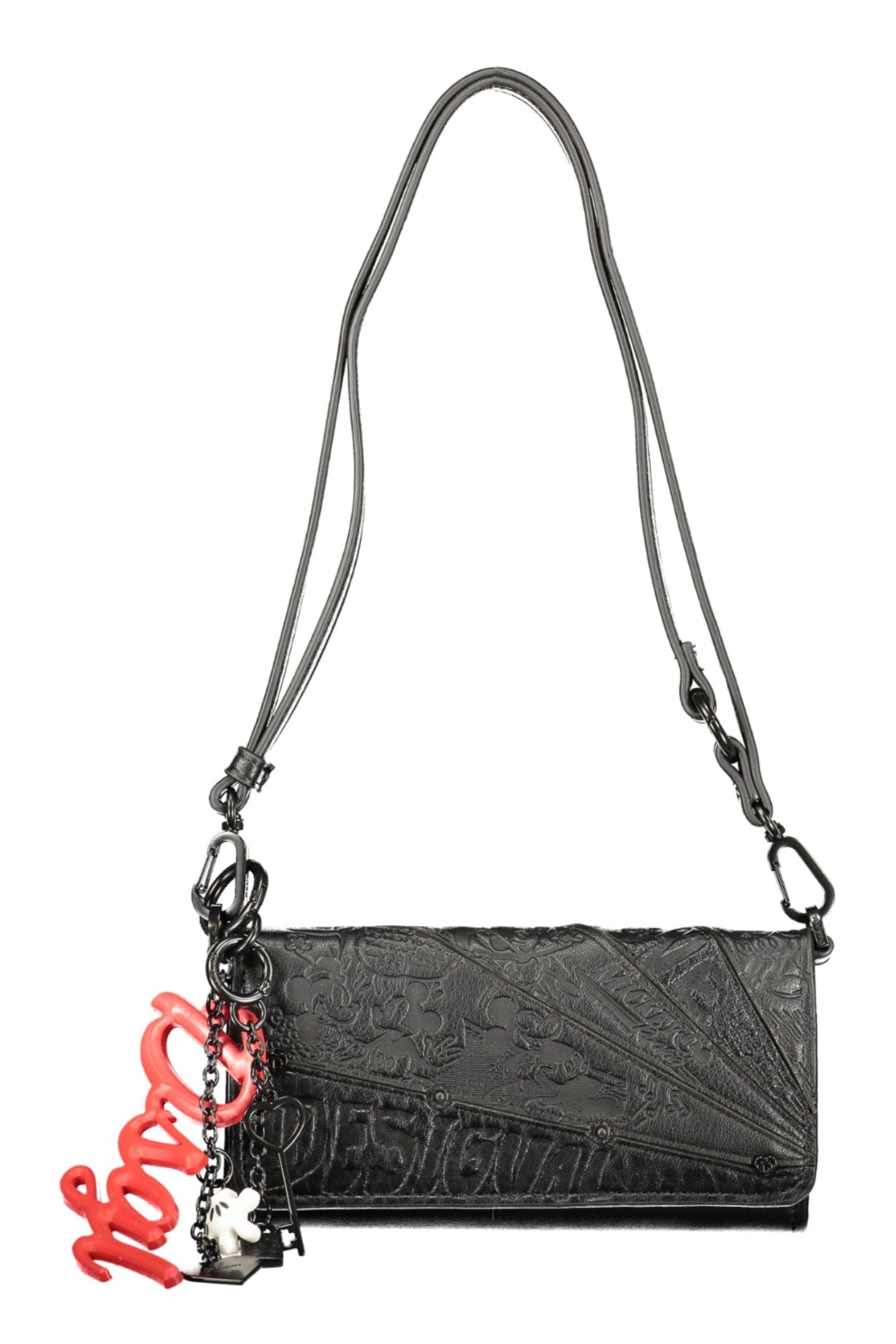 DESIGUAL WOMEN'S BLACK WALLET