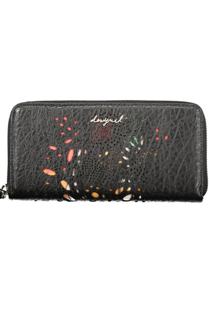 DESIGUAL WOMEN'S BLACK WALLET