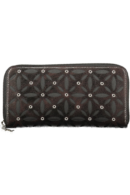 DESIGUAL WOMEN'S BLACK WALLET