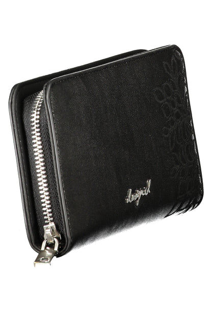 DESIGUAL WOMEN'S BLACK WALLET