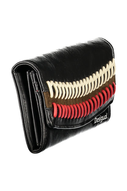 DESIGUAL WOMEN'S BLACK WALLET