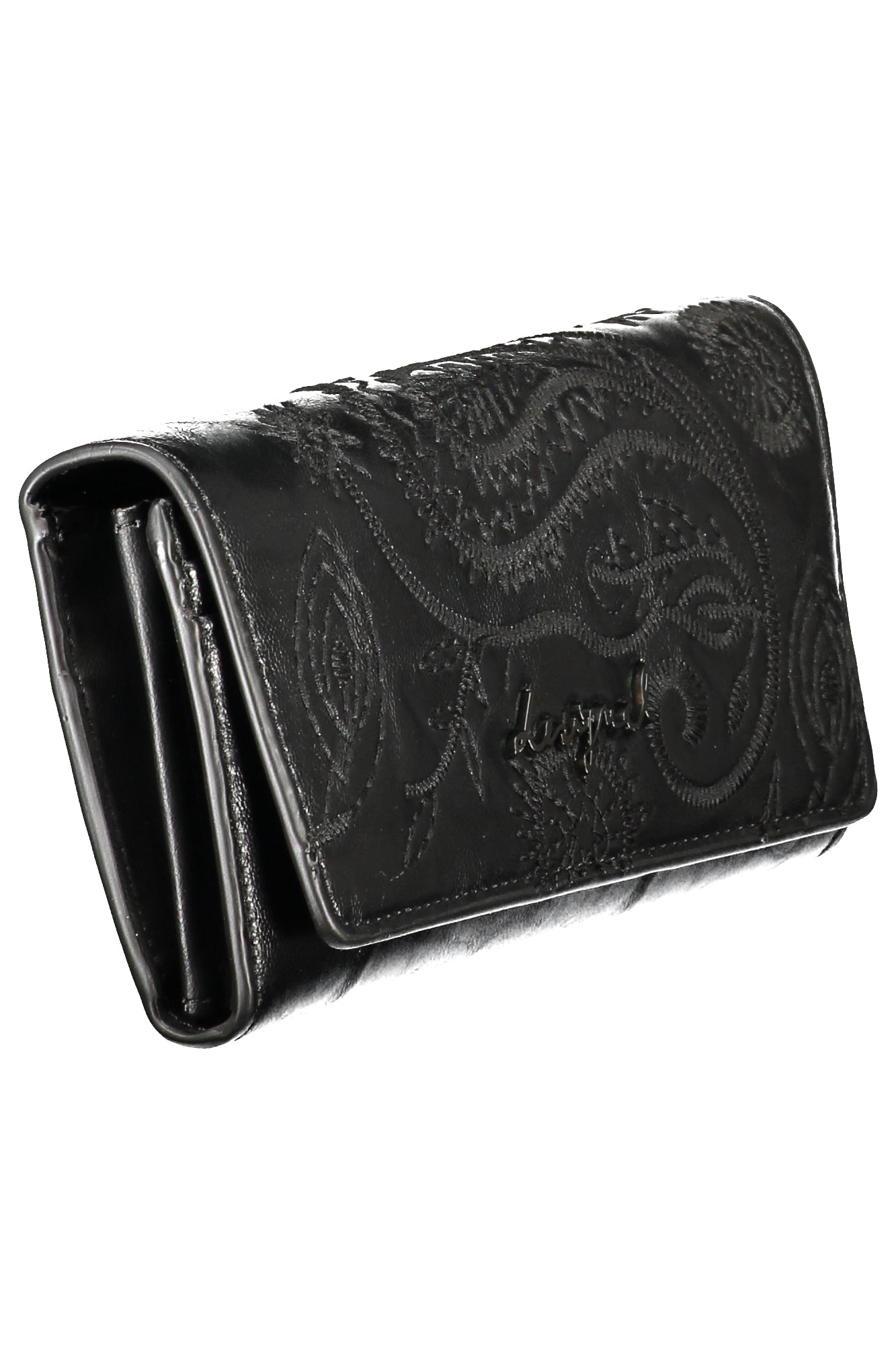 DESIGUAL WOMEN'S BLACK WALLET