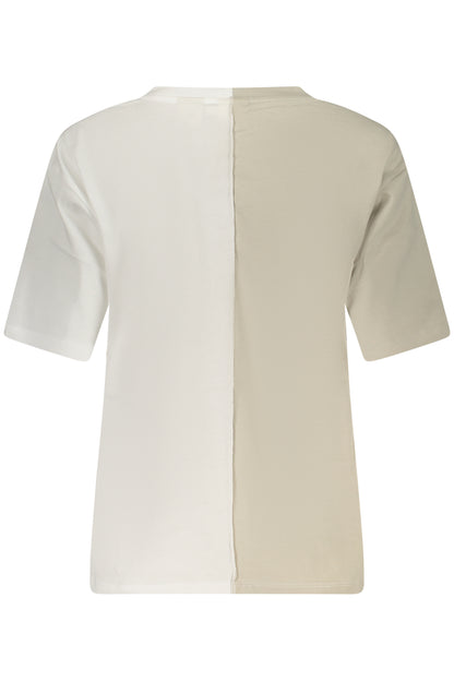DESIGUAL WOMEN'S SHORT-SLEEVE T-SHIRT WHITE
