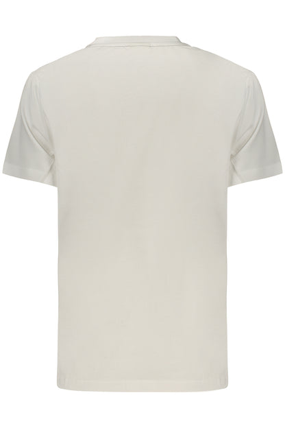T-shirt blanc à manches courtes DESIGUAL pour femme