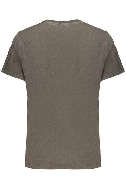 T-shirt à manches courtes gris DESIGUAL pour femme