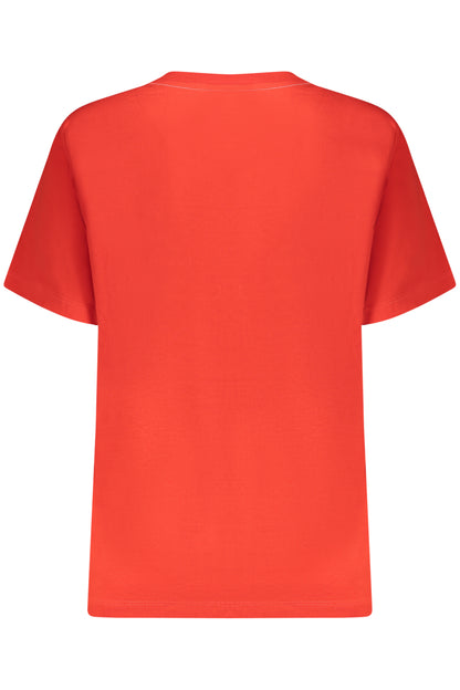 T-shirt à manches courtes pour femme DESIGUAL, rouge