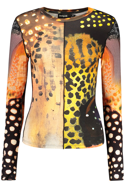 T-shirt à manches longues pour femme DESIGUAL, orange