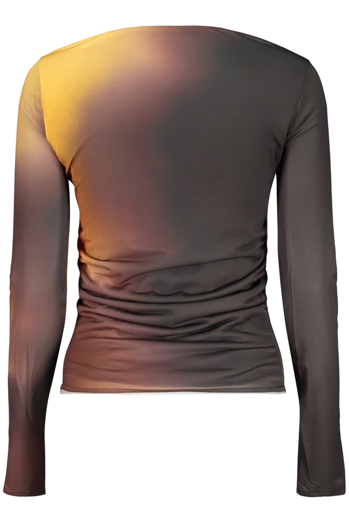 T-shirt noir à manches longues DESIGUAL pour femme