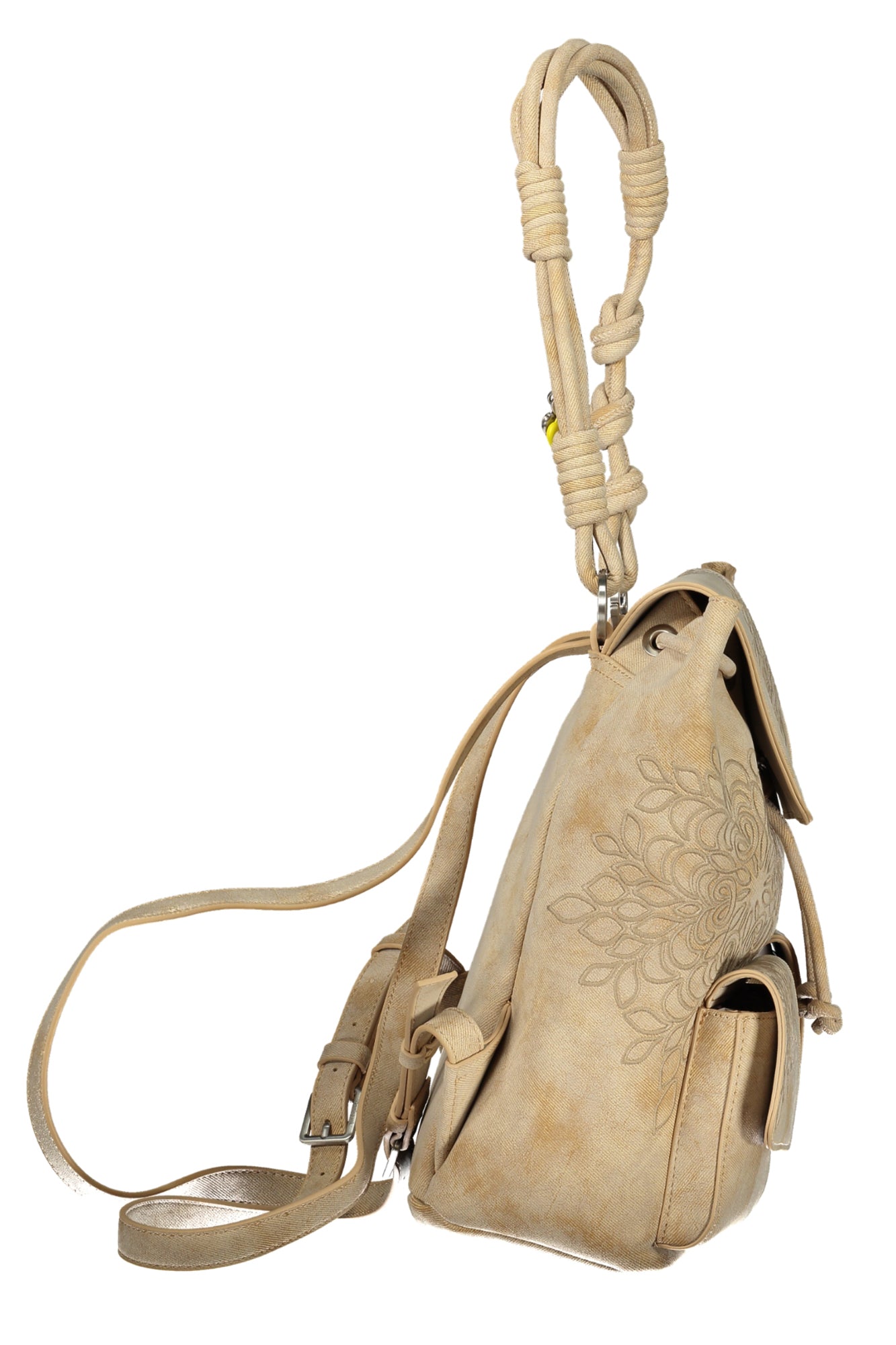 DESIGUAL WOMEN'S BEIGE BACKPACK