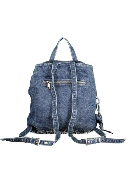 DESIGUAL WOMEN'S BLUE BACKPACK