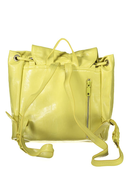 DESIGUAL WOMEN'S YELLOW BACKPACK