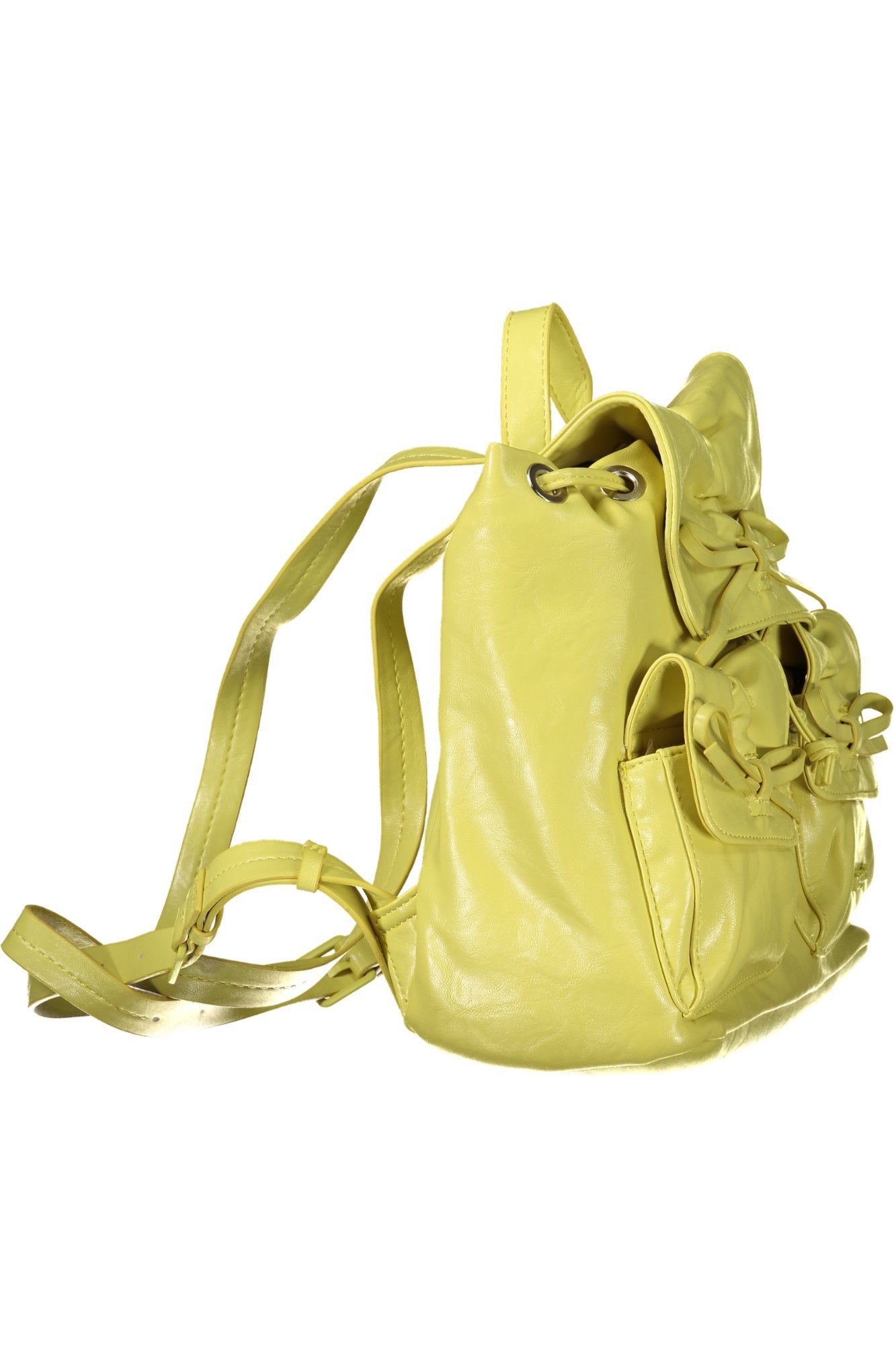 DESIGUAL WOMEN'S YELLOW BACKPACK