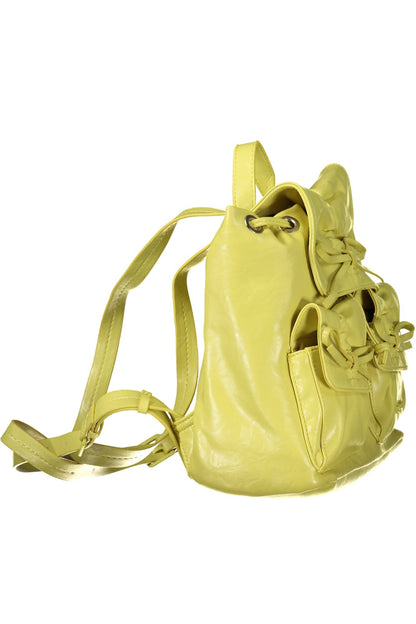 DESIGUAL WOMEN'S YELLOW BACKPACK