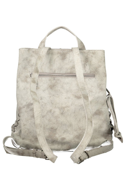 DESIGUAL WOMEN'S BACKPACK GREY