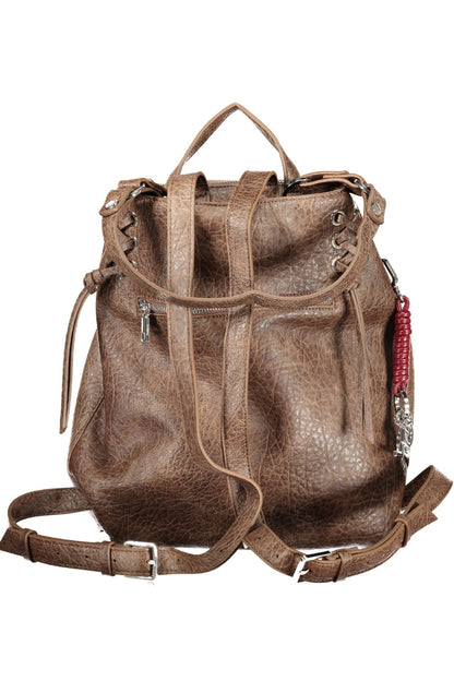 Sac à dos marron DESIGUAL pour femme