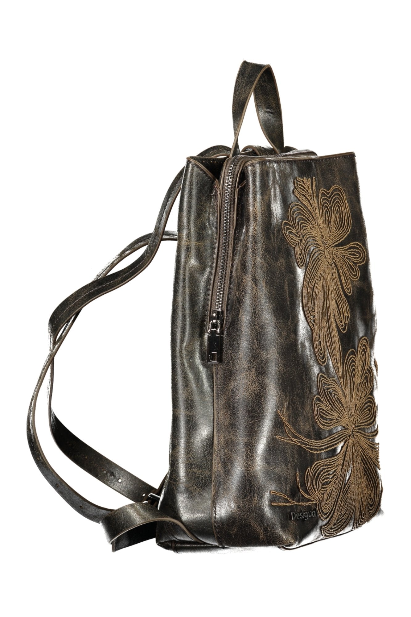 DESIGUAL WOMEN'S BROWN BACKPACK