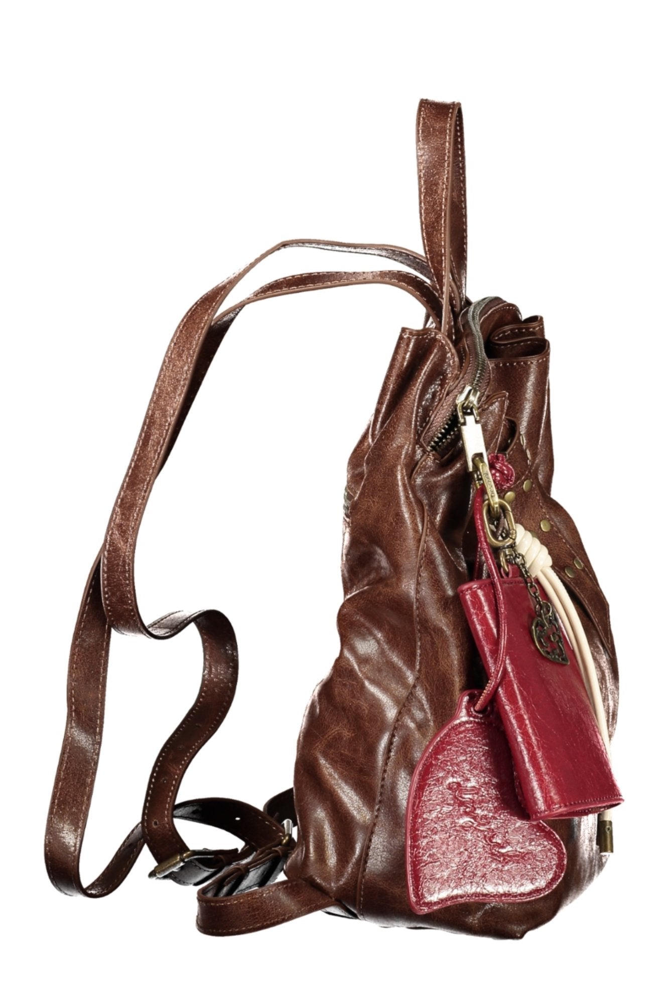 DESIGUAL WOMEN'S BROWN BACKPACK